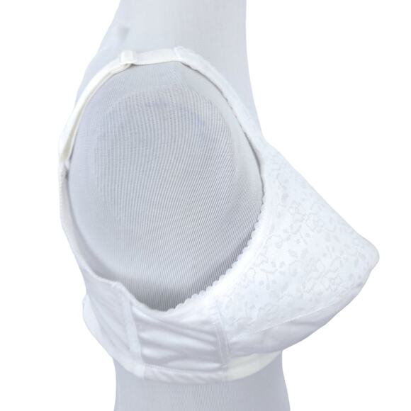 Jodex Surgical Balance Fit Bra 40D WIRELESS White, Post-Mastectomy Bra Excellent - Picture 5 of 6